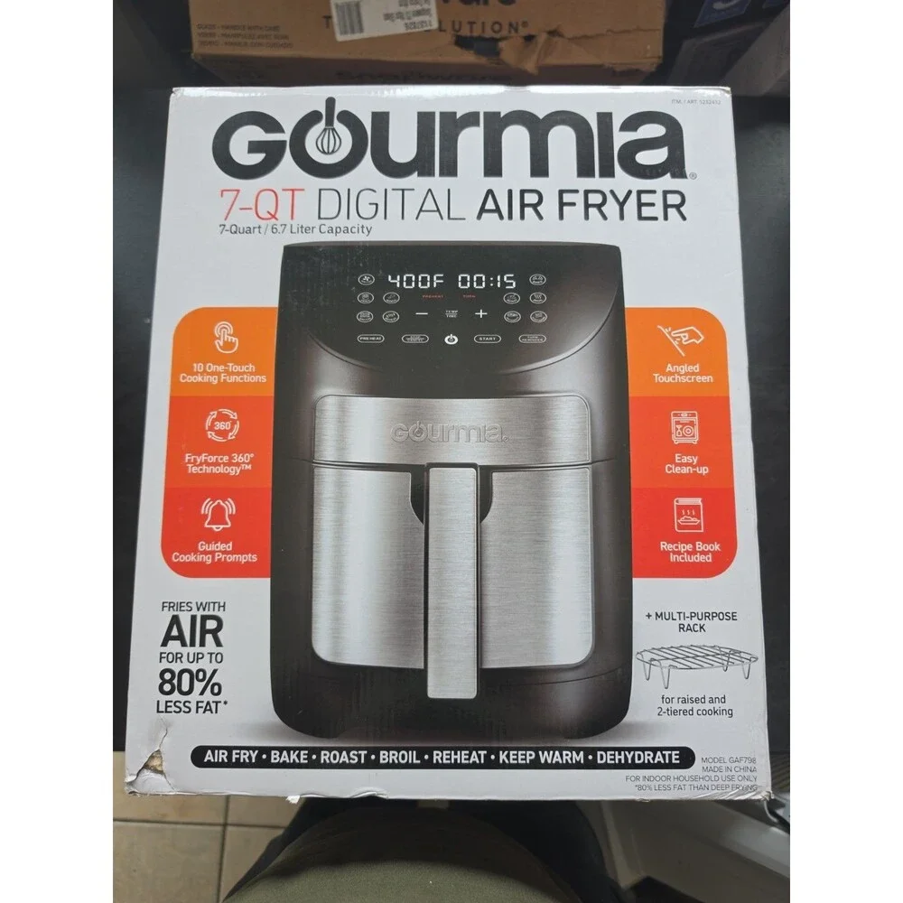 Gourmia GAF798 7 Quart Digital Air Fryer
